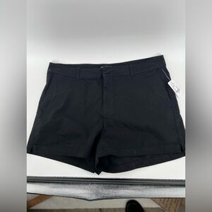 New York and company black shorts nwt 16